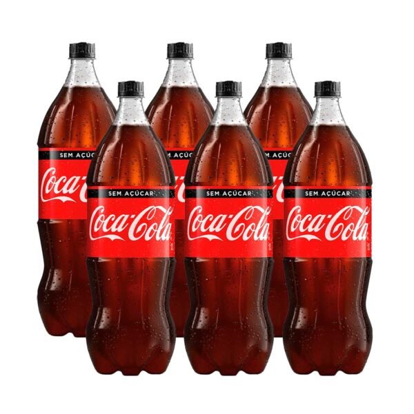 Refrigerante Coca Cola Zero 2L C/6